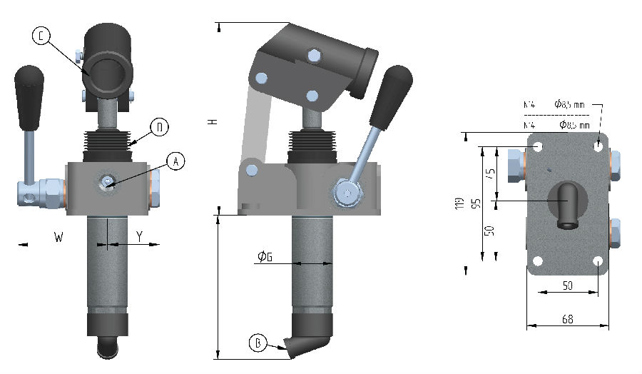 HPTSE 單作用手動泵